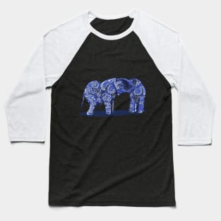 Playful Elephants of Lussac Baseball T-Shirt